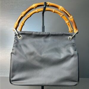 Gucci Vintage Bamboo Handle Bag